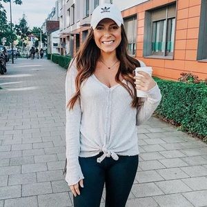 Long Sleeve Button Down Tee